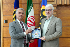 ISC EC Member from Pakistam met with Dr. Fazelzadeh