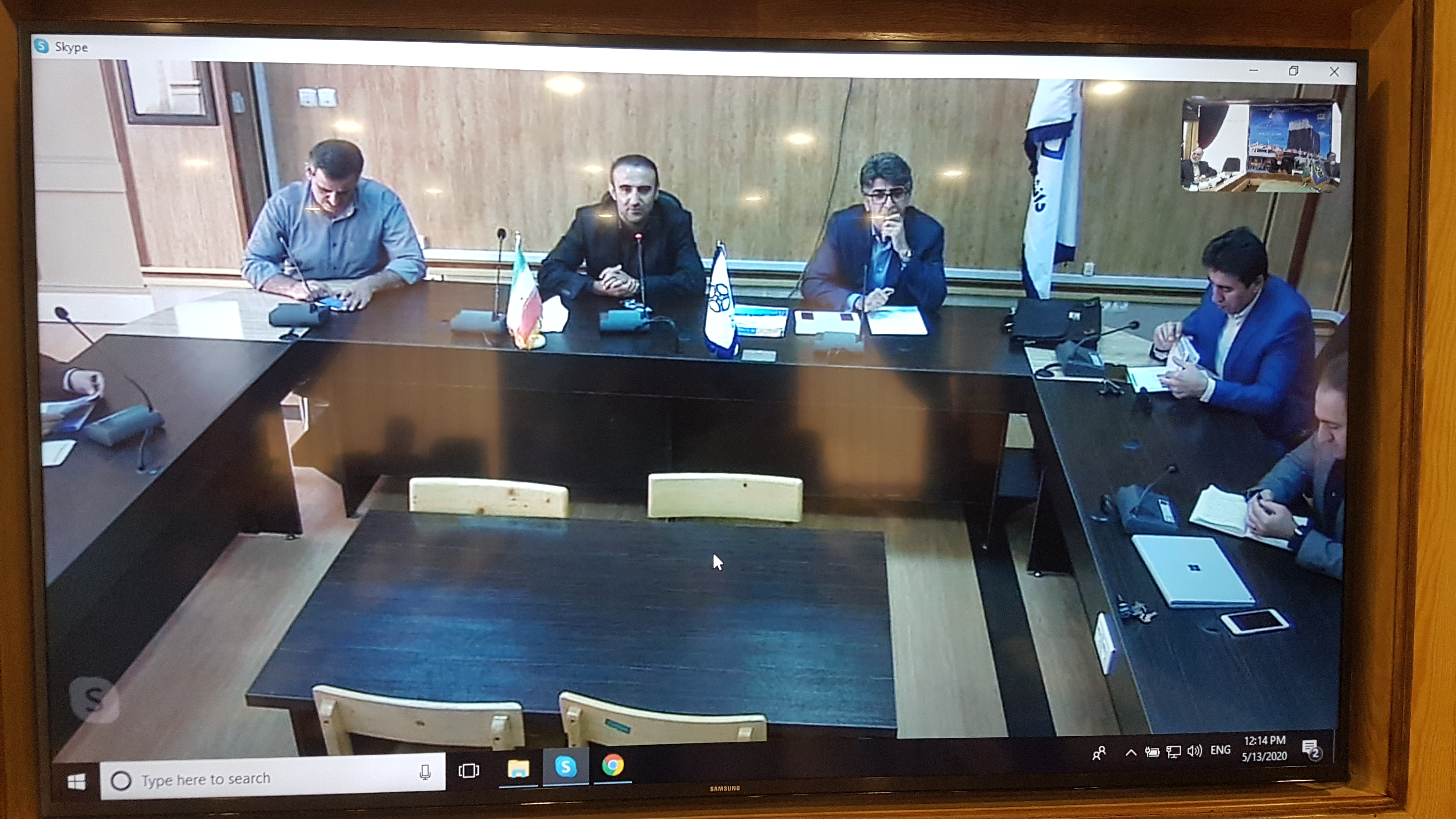 برگزاری جلسه ویدئو کنفرانس با دانشگاه کردستان